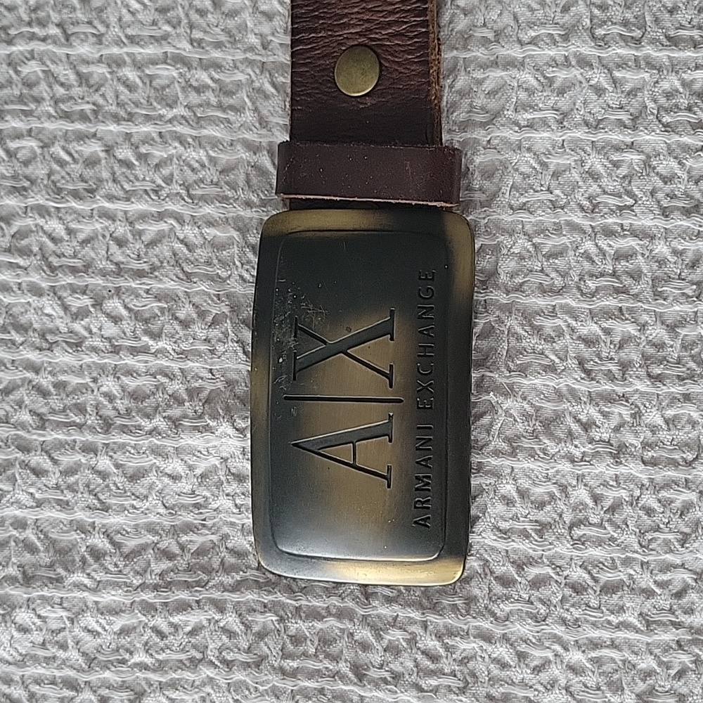 Armani exchange belt
